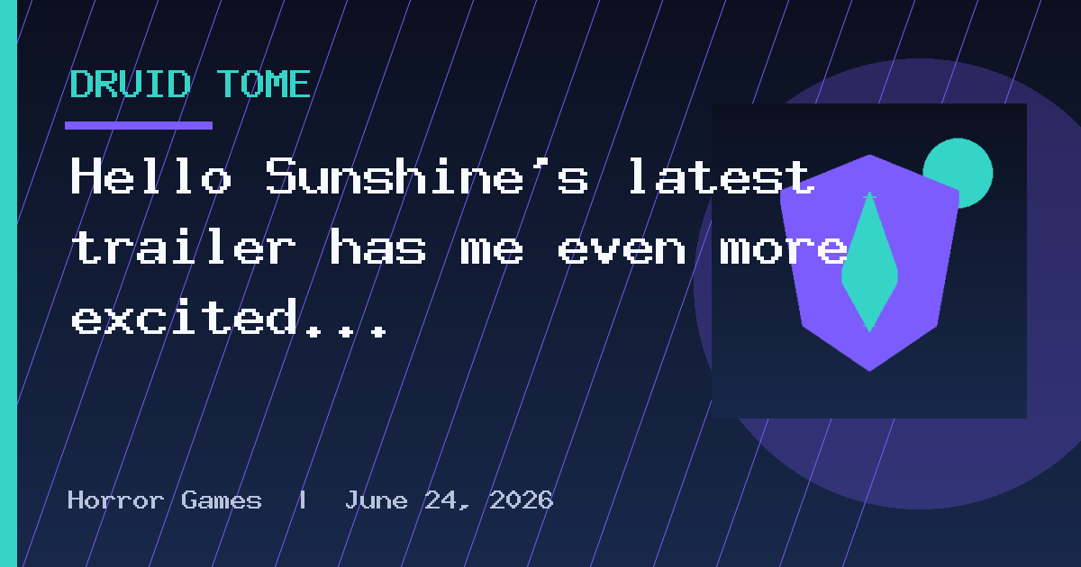 Hello Sunshine's latest trailer has me even more excited for the giant robot