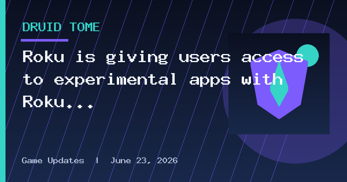Roku is giving users access to experimental apps with Roku Labs
