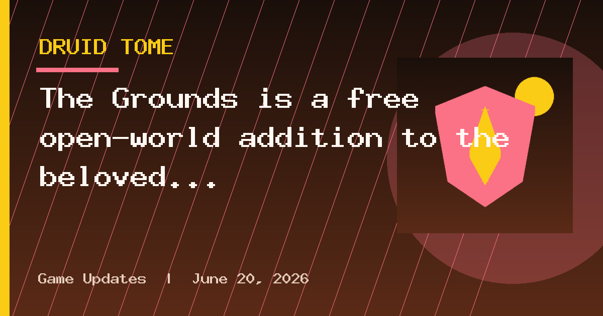 The Grounds is a free open-world addition to the beloved franchise